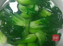 青菜香菇的做法图解6