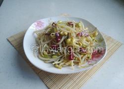 炝炒黄豆芽