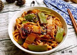酱香豆角焖面