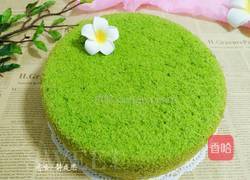菠菜泥戚风蛋糕的做法图解22