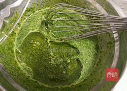 菠菜泥戚风蛋糕的做法图解7