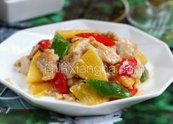 甜椒菠萝鸡片