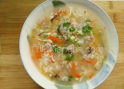 墨鱼干瘦肉粥