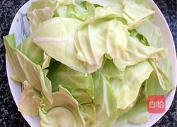 莲花菜炒粉条的做法图解1