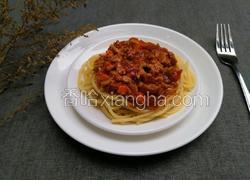 番茄意大利面