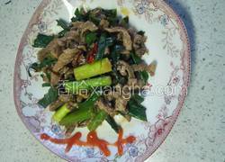 牛肉炒大蒜