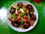 香菇圆葱烧肉片的做法[图]