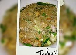 干虾仁炒粉丝