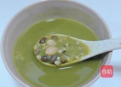 抹茶红豆花生牛奶的做法图解6