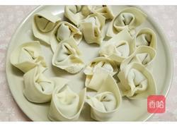 生煎荠菜肉大馄钝的做法图解2