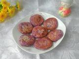 糯米紫薯饼