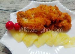 菠萝汁鸡排