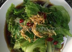 白灼生菜