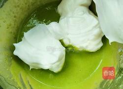 菠菜蛋糕果酱双拼的做法图解6