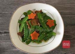 荷兰豆炒腊肉的做法图解9