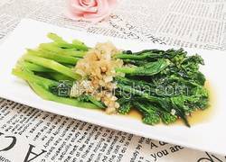 蒜末蚝油菜苔