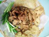 孜然素鸡（炸平菇）