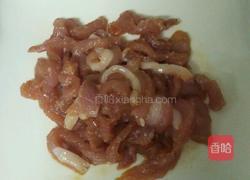 苦瓜炒肉的做法图解2