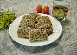  核桃黑芝麻饼干