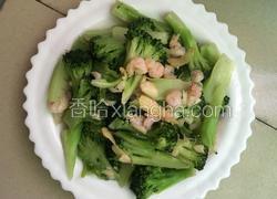 虾仁西兰花