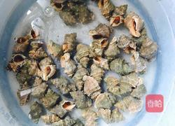 大葱花肉爆海石螺的做法图解1