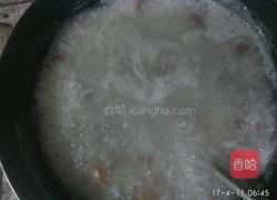 松花蛋瘦肉粥的做法图解5