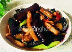肉丝烧茄子