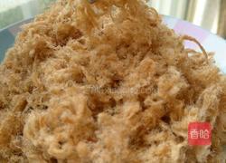 自制肉松(炒锅版与面包机版)的做法图解11