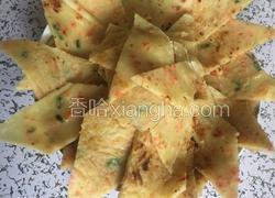 胡萝卜味鸡蛋煎饼