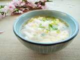 白玉菇鸡蛋汤