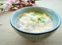 白玉菇鸡蛋汤