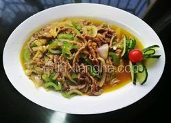 洋葱牛肉丝