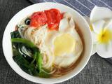 西红柿菠菜鸡蛋面