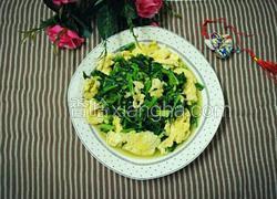 菠菜炒黄金菜