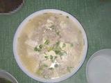 豆腐金针菇肉汤