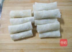 茴香鸡蛋春卷的做法图解10