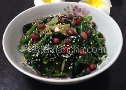 凉拌菠菜