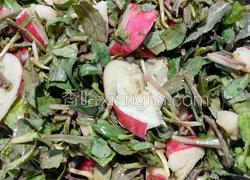 芝麻酱拌曲菜