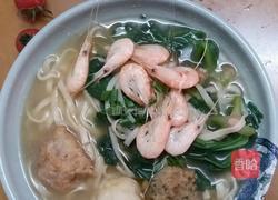 丸子白米虾面的做法图解7