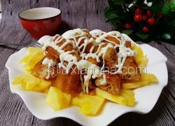 菠萝油条虾