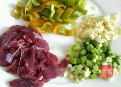 秋葵炒肉的做法图解4