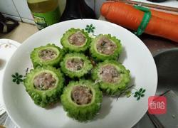 苦瓜酿肉的做法图解4