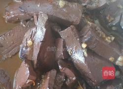 豆瓣酱炒猪血的做法图解8