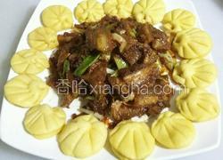 回锅肉夹馍