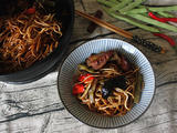 豆角排骨焖面