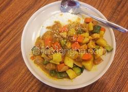 咖喱鸡肉饭