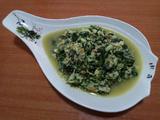 老屋私房菜菠菜炒鸡蛋