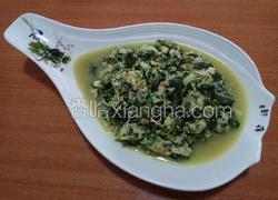老屋私房菜菠菜炒鸡蛋