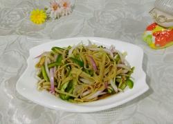 糖醋青椒豆皮