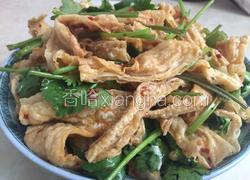 凉拌炸腐竹